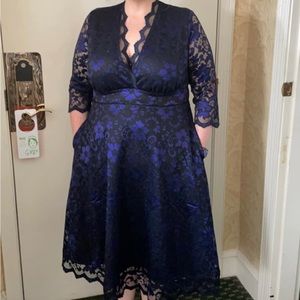 Pretty, lacy formal dress